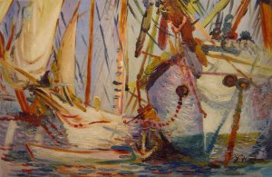 John Singer Sargent, White Ships, Painting on canvas