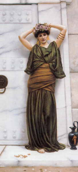 Ianthe. The painting by John William Godward