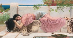 John William Godward, When the Heart is Young, Art Reproduction