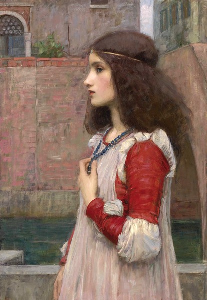 Juliet. The painting by John William Waterhouse