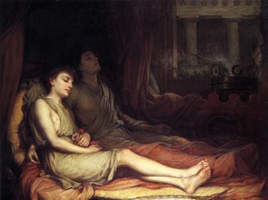 John William Waterhouse, Sleep and His Half Brother Death, Painting on canvas