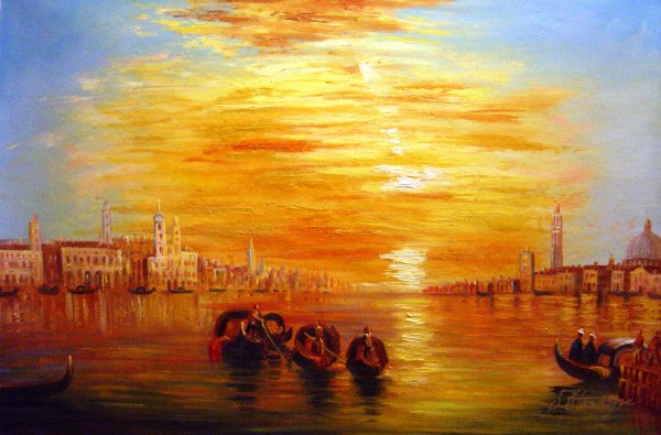 In the Morning, St. Martino. The painting by Joseph Mallard William Turner
