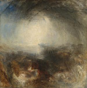Reproduction oil paintings - Joseph Mallard William Turner - Shade and Darkness - the Evening of the Deluge