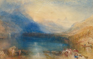 Joseph Mallard William Turner, The Lake of Zug, Painting on canvas