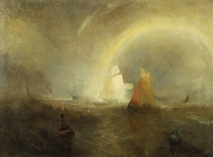Joseph Mallard William Turner, The Wreck Buoy, Painting on canvas