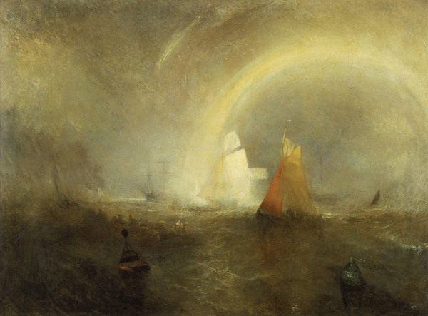 The Wreck Buoy. The painting by Joseph Mallard William Turner