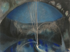 Joseph Stella, Song of the Nightingale, Painting on canvas