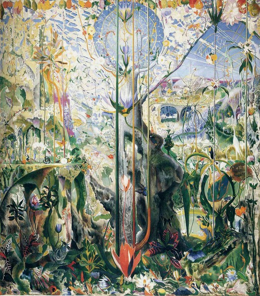 Tree of My Life. The painting by Joseph Stella