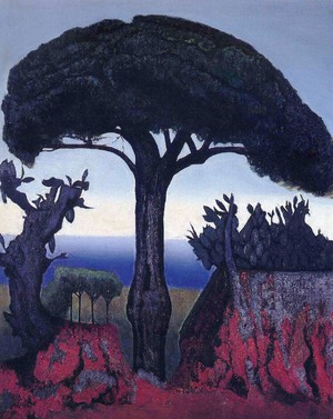 Joseph Stella, Tree of Nice, Art Reproduction