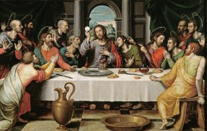 Juan De Juanes, The Last Supper, Painting on canvas