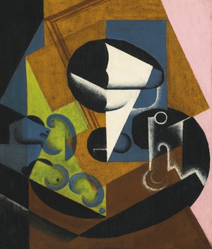 Juan Gris, Compotier and Fruit , Painting on canvas