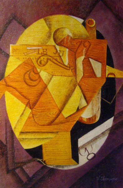 The Table. The painting by Juan Gris