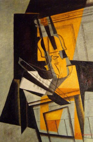 The Violin, Juan Gris, Art Paintings