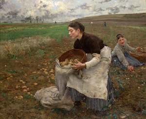 Reproduction oil paintings - Jules Bastien-Lepage - October