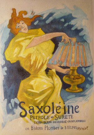 Famous paintings of Vintage Posters: Saxoleine