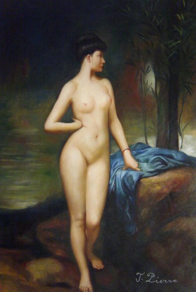 Chloe. The painting by Jules-Joseph Lefebvre