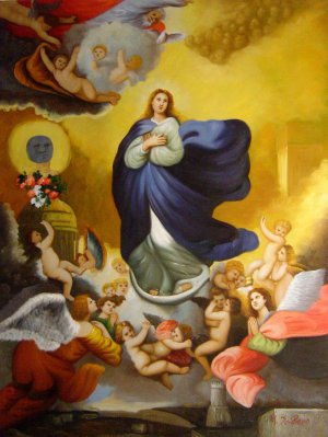 Famous paintings of Angels: Immaculate Conception
