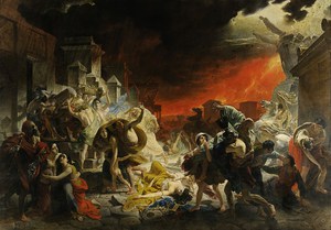 Karl Pavlovich Bryullov, The Last Day of Pompeii, Painting on canvas
