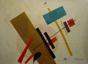 Famous paintings of Abstract: A Suprematism