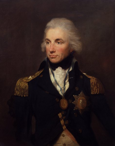 Horatio Nelson, Viscount Nelson. The painting by Lemuel Francis Abbott