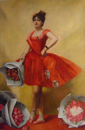 Leon Francois Comere, Prima Ballerina, Art Reproduction