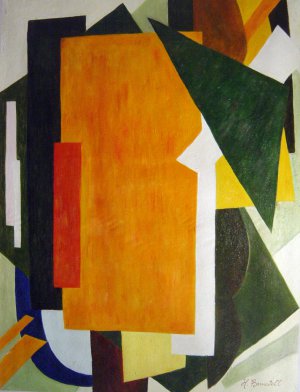 Famous paintings of Abstract: Architectonics In Painting