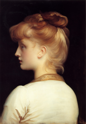 Lord Frederic Leighton, A Girl, Art Reproduction