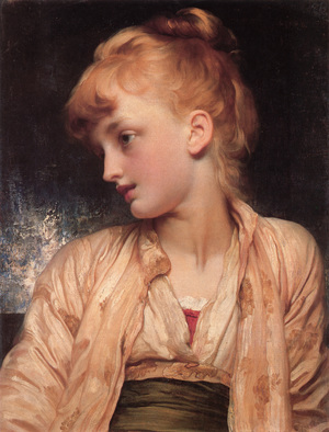 Lord Frederic Leighton, Gulnihal, Painting on canvas