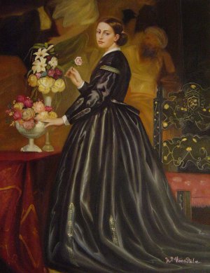 Lord Frederic Leighton, Mrs. James Guthrie, Painting on canvas