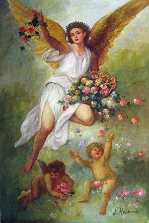 Famous paintings of Angels: Peace
