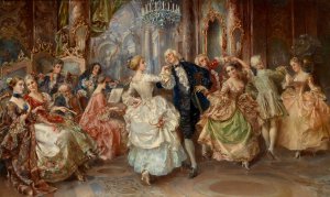 Famous paintings of Dancers: The Ball