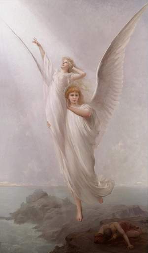 Famous paintings of Angels: A Human Soul