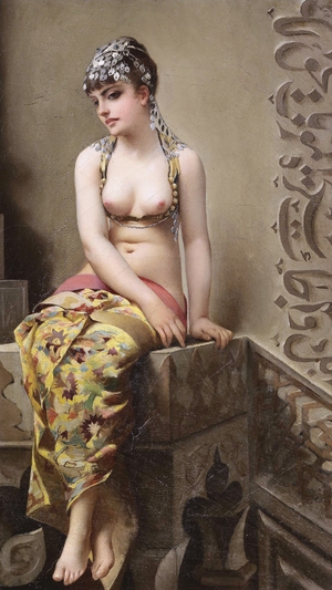 Famous paintings of Nudes: Beautiful Enchantress