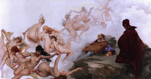 Reproduction oil paintings - Luis Ricardo Falero - Faust's Dream