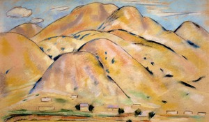Marsden Hartley, Arroyo Hondo, Painting on canvas