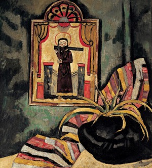 Marsden Hartley, El Santo, Painting on canvas