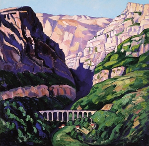 Marsden Hartley, Maritime Alps, Vence, No. 9, Painting on canvas