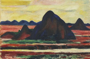 Marsden Hartley, New Mexico, Painting on canvas