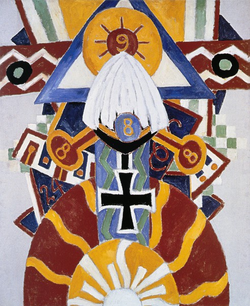 Painting No. 49, Berlin. The painting by Marsden Hartley