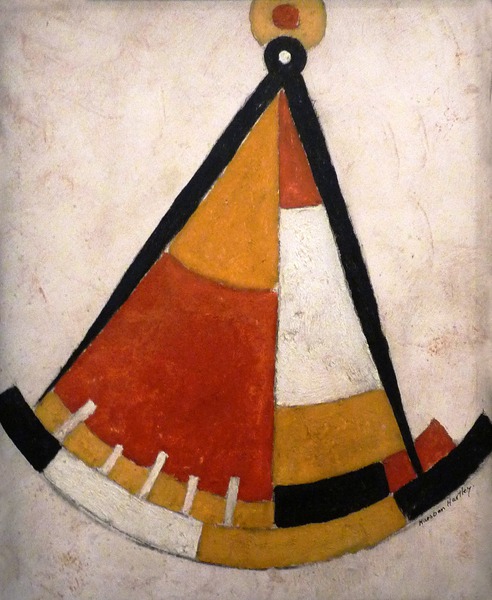 Sextant. The painting by Marsden Hartley