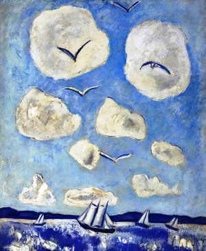 Marsden Hartley, The Birds of the Bagaduce, Painting on canvas