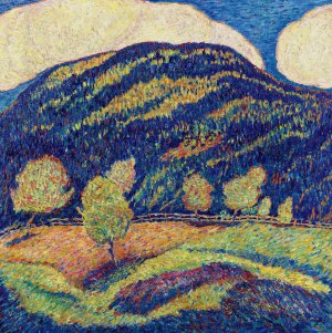 Marsden Hartley, The Silence of High Noon, Painting on canvas