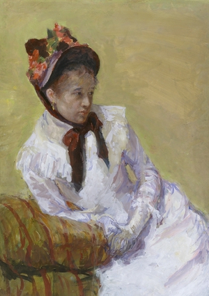 Mary Cassatt, Portrait of the Artist, Art Reproduction
