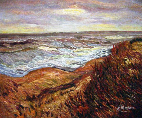 By The Sea. The painting by Maxime Maufra