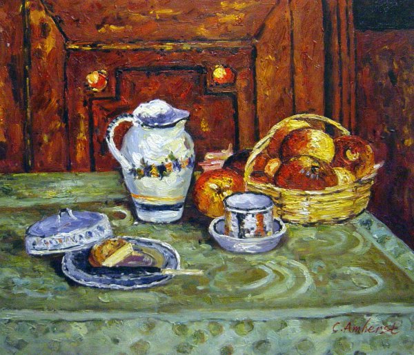 Dessert. The painting by Maxime Maufra