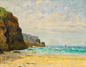 Reproduction oil paintings - Maxime Maufra - Foot of the Cralais, the Morning, Camaret-Sur-Mer