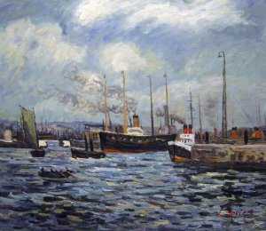 Maxime Maufra, The Port Of Havre, Art Reproduction
