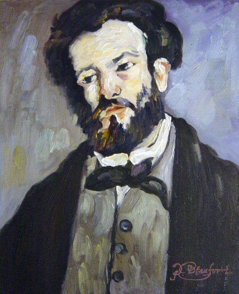 Anthony Valabregue. The painting by Paul Cezanne