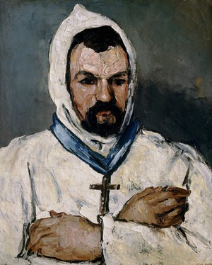 Reproduction oil paintings - Paul Cezanne - Antoine Dominique Sauveur Aubert, the Artist's Uncle, as a Monk