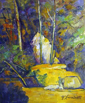 Paul Cezanne, Cistern A Chateau Noir, Painting on canvas